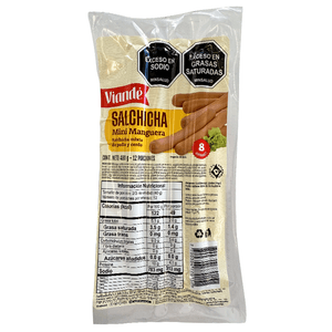 Salchicha Minimangue Viandé 480 Gr