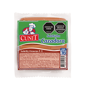Salchicha Cazadora Cunit X 500 G