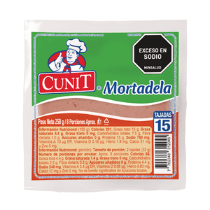 Mortadela Cunit 250 Gr