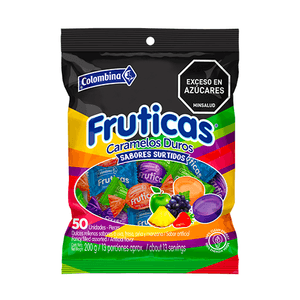 Dulces Duros Sabores Surtidos 50 Unds