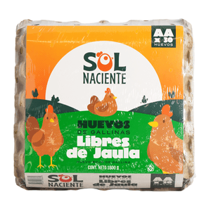 Huevo AAX30 Libres de Jaula Sol Naciente
