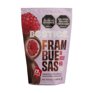 Frambuesas con Chocolate Besties 150 Gr