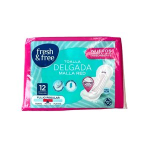 Toalla Femenina Malla Red Fresh & FREE12UD