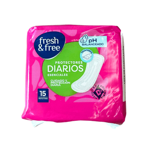 Protectores Diarios Fresh & Free 15 Und