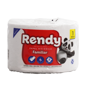 Papel Higiénico 3 H 1 Un Rendy 33 Mts