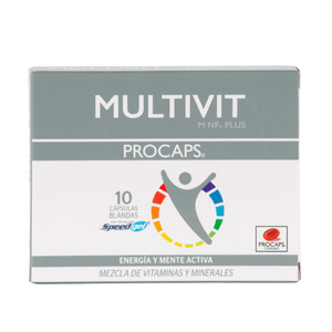 Multivitaminico con Minerales X 10 Und