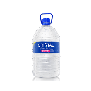 Agua Cristal sin Gas Garrafa 5 L