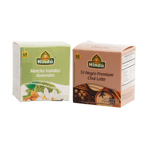 Caja Té Matcha/Té Chai Hindú 10 U