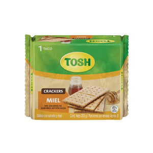 Galleta Tosh Miel 209 Grs