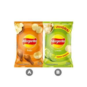 Papas Pollo / Limón Margarita 100 G