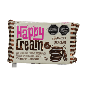 Galletas Happy Cream Chocolate 12 Pq
