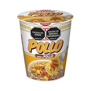 Ramen en Vaso Nissin 68 G