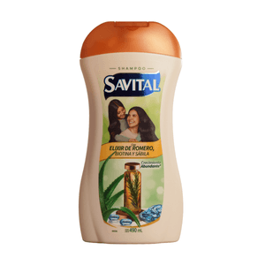 Shampoo Elixir de Romero Savital 490 Ml