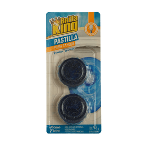 Pastillas para Tanque Brilla King 2 Und