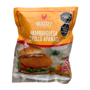 Hamburguesa de Pollo Brasset 360 Gr