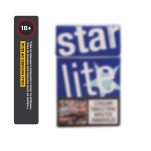 Cigarrillos STARLITE azul media cajetilla (10 und)