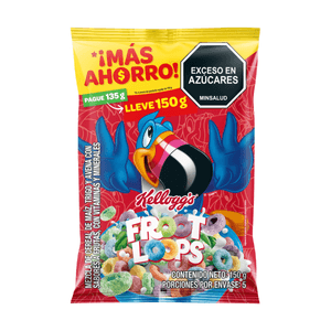 Cereal Froot Loops Bolsa 150 G