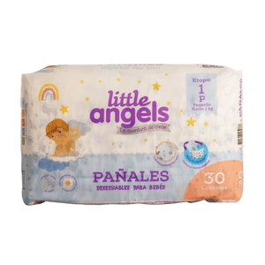 Pañal Little Angels Talla P 30 Und