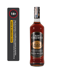 Ron Añejo Cartavio Black Barrel 750 Ml