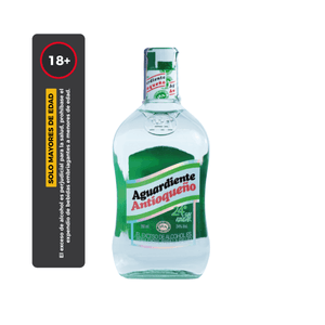 Aguardiente Antioqueño Verde S/A 750 Ml