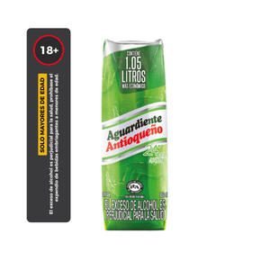 Aguardiente Antioqueño 24 Ga Tetra 1050 Ml