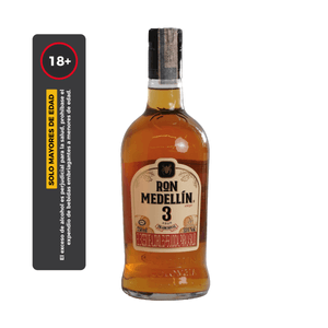 Ron Medellin Añejo 3 Años 750 Ml