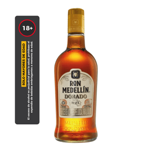 Ron Medellin Dorado 750 Ml