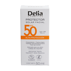 Protector Solar Facial Delia 50Ml